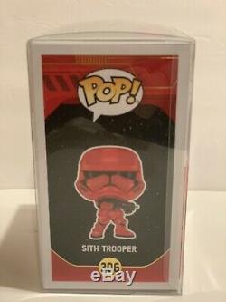 Funko Comic Con Limited Edition Star Wars Sith Trooper #306 With Protecter Box