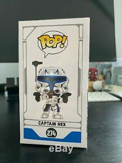 Funko Pop! Captain Rex Star Wars #274 NYCC 2019 Comic Con Exclusive