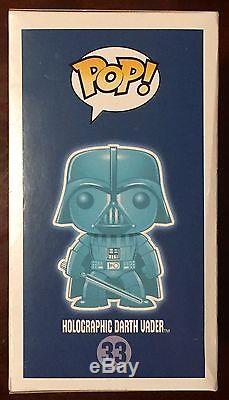 Funko Pop! Exclusive Dallas Comic Con Star Wars Holographic Darth Vader Figure