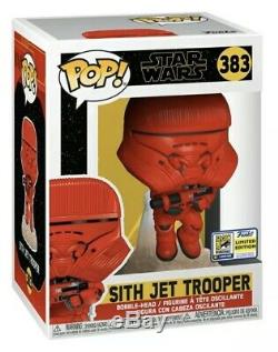 Funko Pop SDCC 2020 Comic Con Star Wars Sith Jet Trooper OFFICIAL STICKER IN H