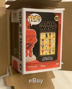 Funko Pop SDCC 2020 Comic Con Star Wars Sith Jet Trooper OFFICIAL STICKER IN H