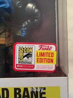 Funko Pop Star Wars Cad Bane 262 2018 San Diego Comic Con Exclusive Sticker MINT