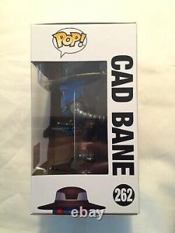 Funko Pop Star Wars Cad Bane 262 2018 San Diego Comic Con Exclusive Sticker MINT