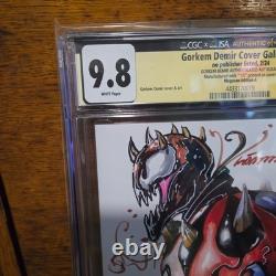 Gorkem Demir Cover Gallery #1'CGC 9.8 Venomized Darth Maul Art Signed Star Wars