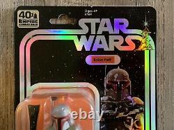 HASBRO STAR WARS BLACK SERIES BOBA FETT SDCC 2019 40th ANNIVERSARY