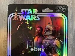 HASBRO STAR WARS BLACK SERIES BOBA FETT SDCC 2019 40th ANNIVERSARY