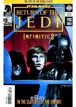 HISTORIC Star Wars Infinites Return of the Jedi #3 with Han Solo Leia 2004