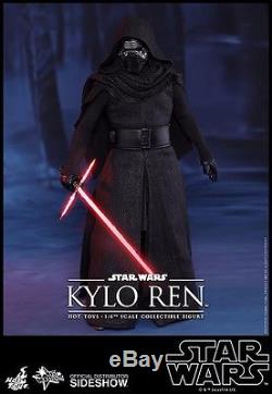 HOT TOYS Star Wars KYLO REN The Force Awakens-1/6 Figure SIDESHOW SEALED SHIPPER