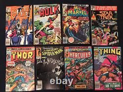 HUGE MARVEL Bronze lot of 50 comics, Spider-Man, X-Men, Thor, Hulk, Iron Man