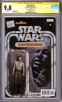 Han Solo #1 Action Figure Variant CGC 9.8 Harrison Ford Signature Series (W)