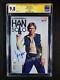 Han Solo #1 Cgc 9.8 Ss (2016) Movie Variant Cover Signed By Harrison Ford