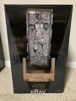 Han Solo In Carbonite Premium Format Statue Sideshow Opened # 224 Star Wars