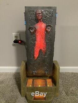 Han Solo In Carbonite Premium Format Statue Sideshow Opened # 224 Star Wars