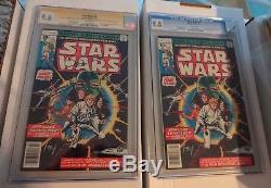 Highest Graded Star Wars Comics Complete Set All Graded 9.8 #1 -107 Spectacular