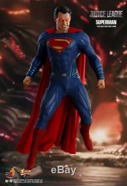 Hot Toys DC Comics Justice League Superman Clark Kent Henry Cavill Led Eyes 1/6