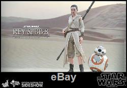 Hot Toys Rey and BB-8 Movie Masterpiece Series Figure Set MIB Star Wars