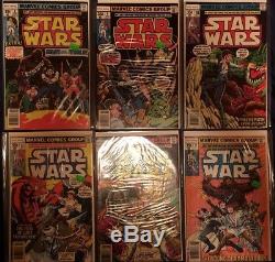 Huge Comic Lot 45+ Star Wars #1-42 Boba Fett Bronze Marvel Last Jedi + More