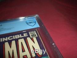 Iron Man #1 marvel 1968 silver age CBCS LIKE CGC 4.5 comic! 1ST SOLO ISSUE! WOW
