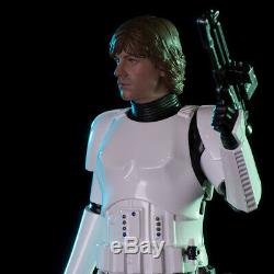 Iron Studios Luke Skywalker Stormtrooper 110 Scale Figure Star Wars Statue New