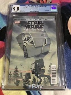 Journey To Star Wars The Force Awakens 4 CGC 9.8 Shattered Empire Tedesco Varian