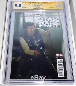 Journey to Star Wars The Force Awakens CGC Signature Autograph HARRISON FORD 9.8