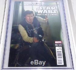 Journey to Star Wars The Force Awakens CGC Signature Autograph HARRISON FORD 9.8