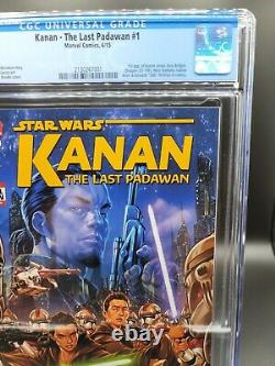 Kanan The Last Padawan #1 CGC 9.6 STAR WARS 1st app of Kanan, Ezra, Sabine +more