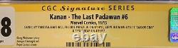 Kanan The Last Padawan #6 Cgc Ss 9.8 Signed By Cast Of Star Wars Rebels