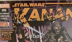 Kanan The Last Padawan #6 Cgc Ss 9.8 Signed By Cast Of Star Wars Rebels