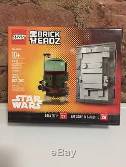 LEGO Brickheadz NYCC Exclusive 2017 Star Wars New York Comic Con Boba Fett Han