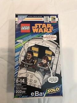 LEGO Star Wars SDCC 2018 Comic Con Exclusive Millenium Falcon Cockpit 75512 NEW
