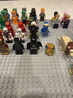 LEGO minifigure and Animal Lot Star Wars, Ninjago, Superheroes, and more