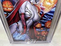 $$ Lady Death All Hallows Evil #1 CGC 9.8 N Hallowqueen Edition 182/250 MInty $$