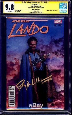 Lando #1 PHOTO VARIANT CGC SS 9.8 signed by Billy Dee Williams STAR WARS NM/MT