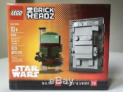 Lego Brickheadz NYCC 2017 Boba Fett Han Solo Star Wars Comic Con Exclusive New