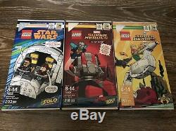 Lego Sdcc Comic Con 2018 Sets 75512 Falcon 75996 Aquaman 75997 Ant-man Sealed