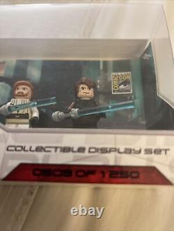 Lego Star Wars Collectible SDCC 2009 Clone Anakin Obi-Wan Set #6 0503 of 1250