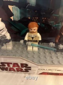 Lego Star Wars Collectible SDCC 2009 Clone Anakin Obi-Wan Set #6 0503 of 1250