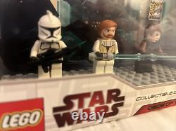 Lego Star Wars Collectible SDCC 2009 Clone Anakin Obi-Wan Set #6 0503 of 1250