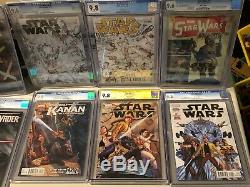 Lot of 10 CGC Marvel Star Wars Darth Vader Comic Books