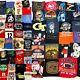 Lot Of 70 Vintage/retro/new Graphic T-shirts Sports Movie Comic Book Video Game