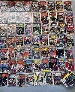 Lot of 87 Marvel Star Wars Comics 1977 Series Near Complete Collection 1-10, 68+