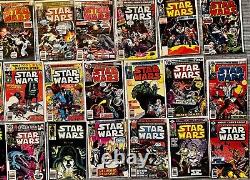 Lot of 87 Marvel Star Wars Comics 1977 Series Near Complete Collection 1-10, 68+