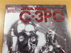 MARVEL Comics STAR WARS C-3PO #1 Harris 11000 VARIANT Red Arm Ships FREE! NM