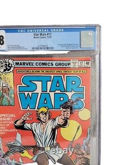 MARVEL STAR WARS 17 CGC 9.8 WP Comics Untold Story Of Luke Skywalker's Past