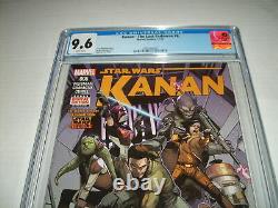 MARVEL Star Wars Kanan The Last Padawan # 6 (2015) CGC 9.6 WHITE pages EZRA 1st