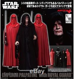 MSH Kotobukiya Star Wars ARTFX+ Emperor Palpatine with Royal Guard 3 Pack
