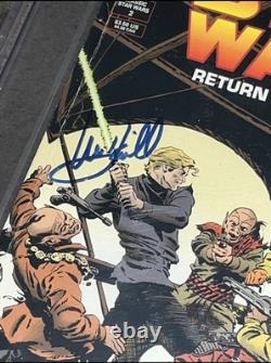 Mark Hamill (Luke Skywalker) Autographed Star Wars comic