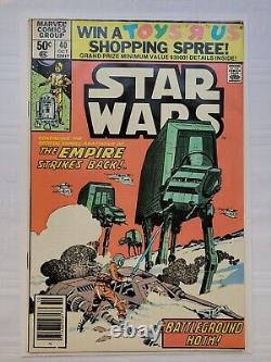 Marvel 1977 STAR WARS 39, 40, 41, 42, 43 & 44 The Empire Strikes Back Comic Lot