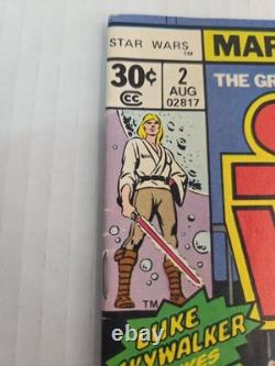 Marvel Comics 1977 Issue #2 Star Wars Key Issue First Appearance